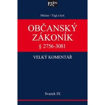 Občanský zákoník IX. svazek - Filip…