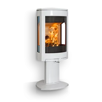 Krbová kamna Jotul F 373v2 Advance bílý smalt + litinová noha