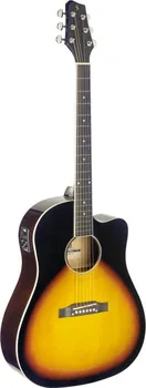 Elektroakustická kytara Stagg SA35 DSCE-VS