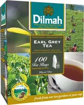 čaj Dilmah Earl Grey 100 x 2 g