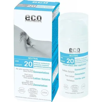 Přípravek na opalování Eco Cosmetics Opalovací krém Neutral SPF 20 BIO 100 ml