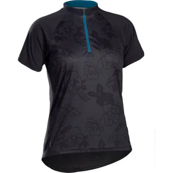 cyklistický dres BONTRAGER Dres Solstice černý dámský S