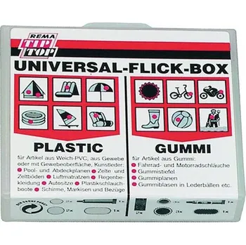 Opravná sada podvozku a pohonu kol Rema Tip Top Universal (Sada pro opravu defektu Rema Tip Top Universal)