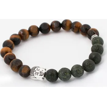 Souprava šperků Náramek tygří oko a buddha