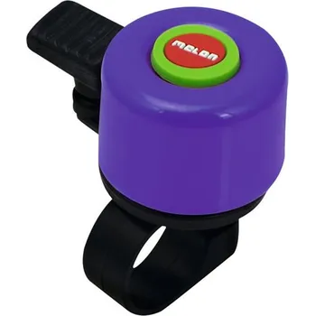 Zvonek na kolo Melon Bellinos Rainbow fialový (Mini zvonek Melon Bellinos Rainbow fialový)