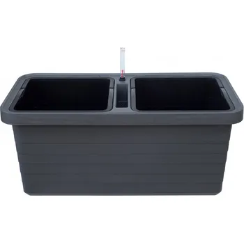Truhlík Plastia Berberis Duo 78 cm antracit