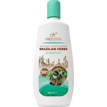 Šampon Hristina Přírodní hydratační šampon brazilské bylinky 400 ml
