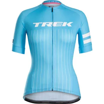 cyklistický dres BONTRAGER Dres Anara LTD dámský modrý - S