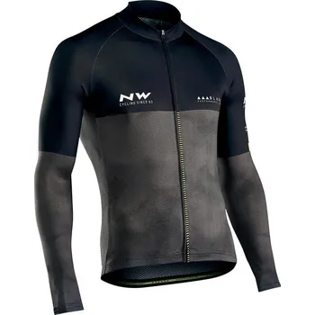 cyklistický dres NW Blade 3 Jersey L/S Black XL