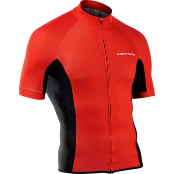 cyklistický dres NW Force Jersey S/S Red L