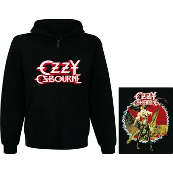 Pánská mikina mikina s kapucí a zipem Ozzy Osbourne - The Ultimate Sin