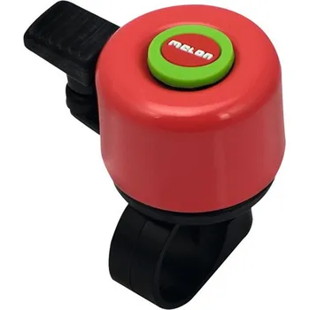Zvonek na kolo Melon Bellinos Rainbow červený (Mini zvonek Melon Bellinos Rainbow červený)