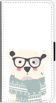 Pouzdro na mobilní telefon iSaprio Bear with Scarf pro iPhone 7 Plus