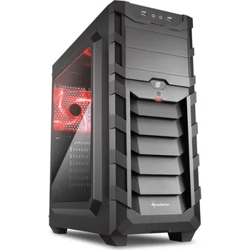 PC skříň Recenze Sharkoon Skiller SGC1 Window Red