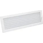 Haco Krbová mřížka uzavíratelná se žaluzií LKM 170x490 bílá 0719