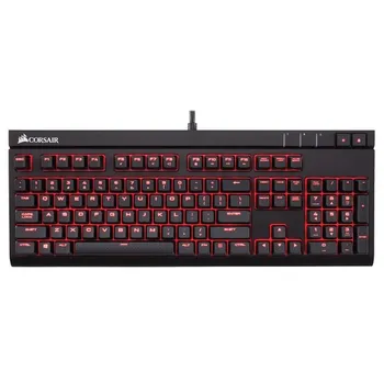 Klávesnice Corsair Gaming STRAFE RED LED Cherry MX Blue (CZ)