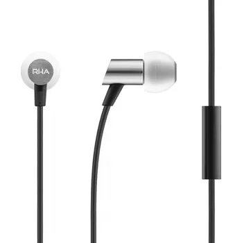 Sluchátka RHA S500u černá/stříbrná