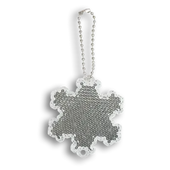 Reflexní odrazky - VLOČKA bílá