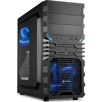 PC skříň Sharkoon VG4-W černá 