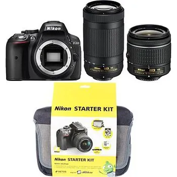 Digitální zrcadlovka Nikon D5300 +18-55 mm AF-P VR + 70- AF-P VR + Nikon Starter Kit