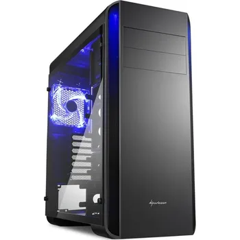 PC skříň Sharkoon BW9000 Glass černá