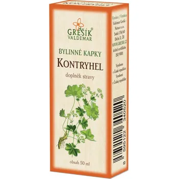 Grešík Kontryhel bylinné kapky 50 ml