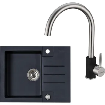 Granitový dřez Set Alveus (dřez Rock 30 Twilight 05 + baterie Elza Twilight 05) SETA312