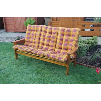 Zahradní lavice Zahradní lavice Sevila s polstry (Český výrobek)