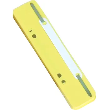 Archivační box DONAU Rychlovazací pérka s děrováním, PP [25 ks] - žlutá