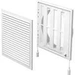 Vents Větrací mřížka s regulací 250x250/200 mm MV 250/200 VRs