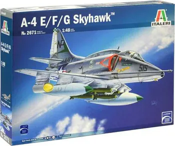 Plastikový model Italeri McDonnell Douglas A-4 E/F/G Skyhawk 1:48