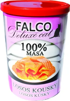 Krmivo pro kočku Falco Cat Deluxe losos kousky 400 g