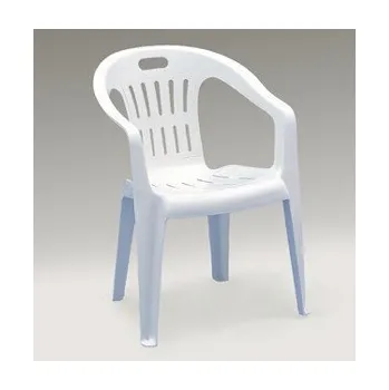 Zahradní nábytek Zahradní židle nízká PIONA (Plastová židle s nízkou opěrkou)