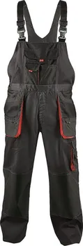 montérky Fridrich & Fridrich Carl BE-01-004 kalhoty s laclem černé/červené