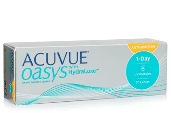 Kontaktní čočky ACUVUE OASYS 1 Day with HydraLuxe for Astigmatism 30 čoček