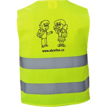 Cyklistická vesta Dětská bezpečnostní vesta s potiskem- vel.M