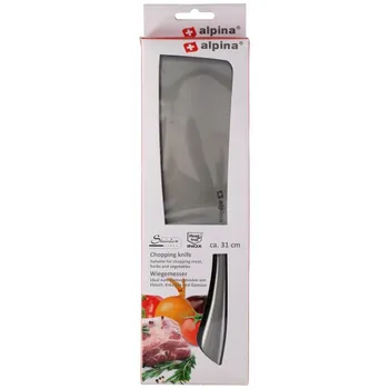 kuchyňský nůž Alpina nerezový sekáček 31 cm