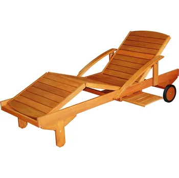 Zahradní lehátko Zahradní dřevěné lehátko ERA