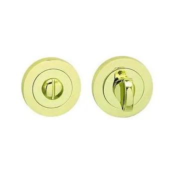 Dveřní kování COBRA WC SET 602 OLV mosaz leštěná