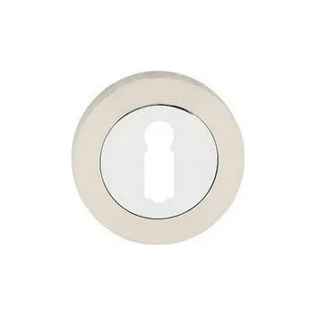 Dveřní kování COBRA 602 BB rozeta OCN chrom leslký + nikl matný