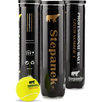 Tenisový míč Stepanek Czech Number 1 4 ks