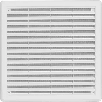 Větrací mřížka Haco Větrací mřížka plastová VM 250x250 KB bílá 0303