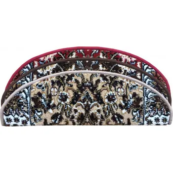 Nášlap na schod Nášlapy na schody Practica Vínový půlkruh 24x65 cm