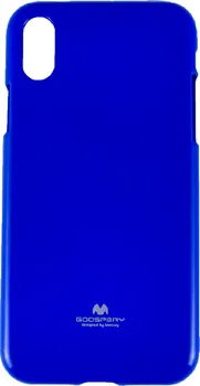 Pouzdro na mobilní telefon Goospery Mercury Jelly pro iPhone X modré