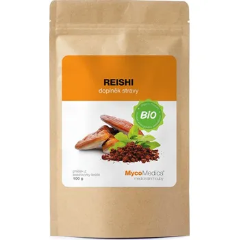 Přírodní produkt MycoMedica Reishi prášek BIO 100 g