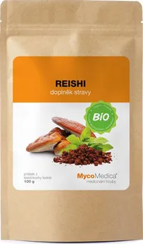 Přírodní produkt MycoMedica Reishi prášek BIO 100 g