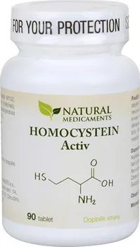 Přírodní produkt Natural Medicaments Homocystein Activ 90 tbl.