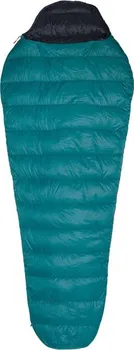 Spacák WARMPEACE Solitaire 250 P Teal Green / Black 180 cm