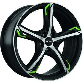 Alu kolo Ronal R62 green 7,5x17 5x100 ET42