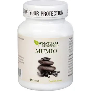 Přírodní produkt Natural Medicaments Mumio 250 mg 90 tbl.